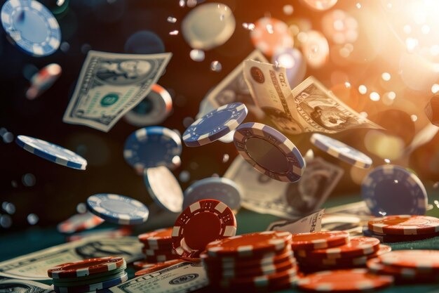 Live baccarat table broadcast showing dealer and cards on mposlot303